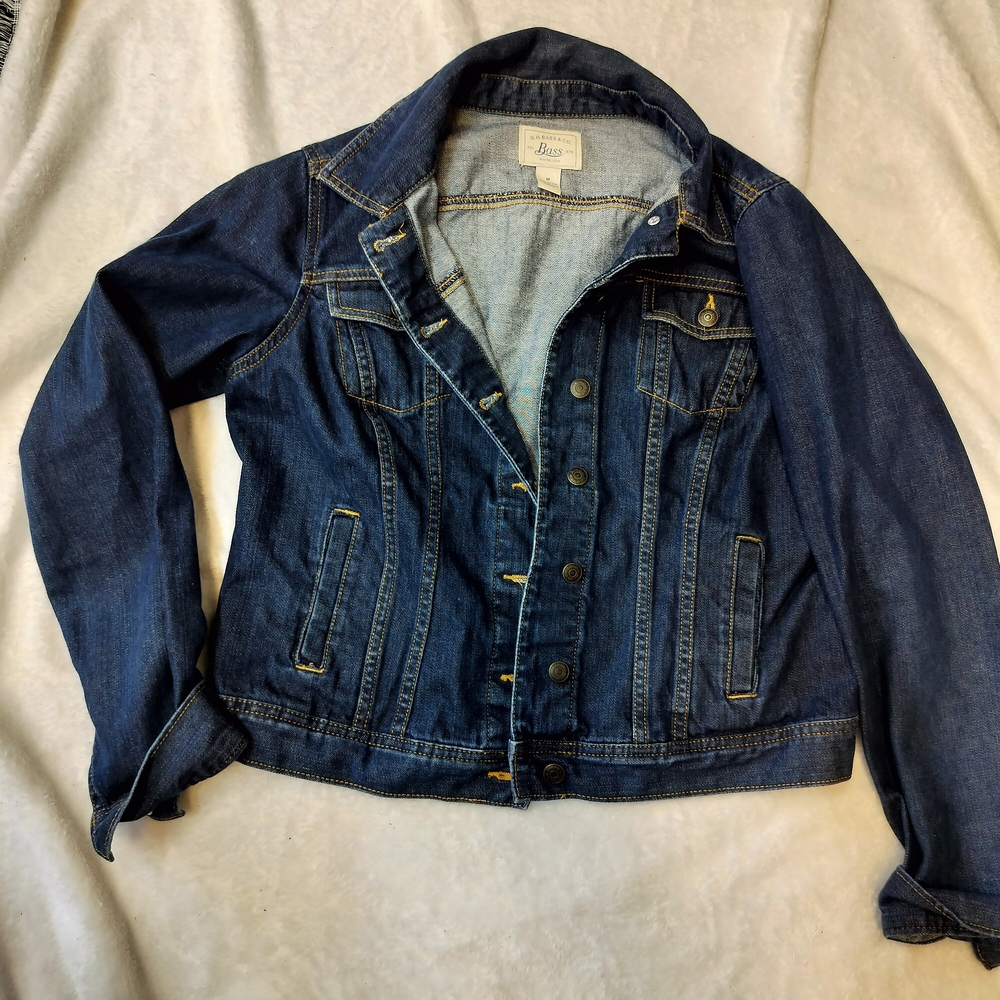 G.H. Bass & Co. Dark Blue Jean Jacket
